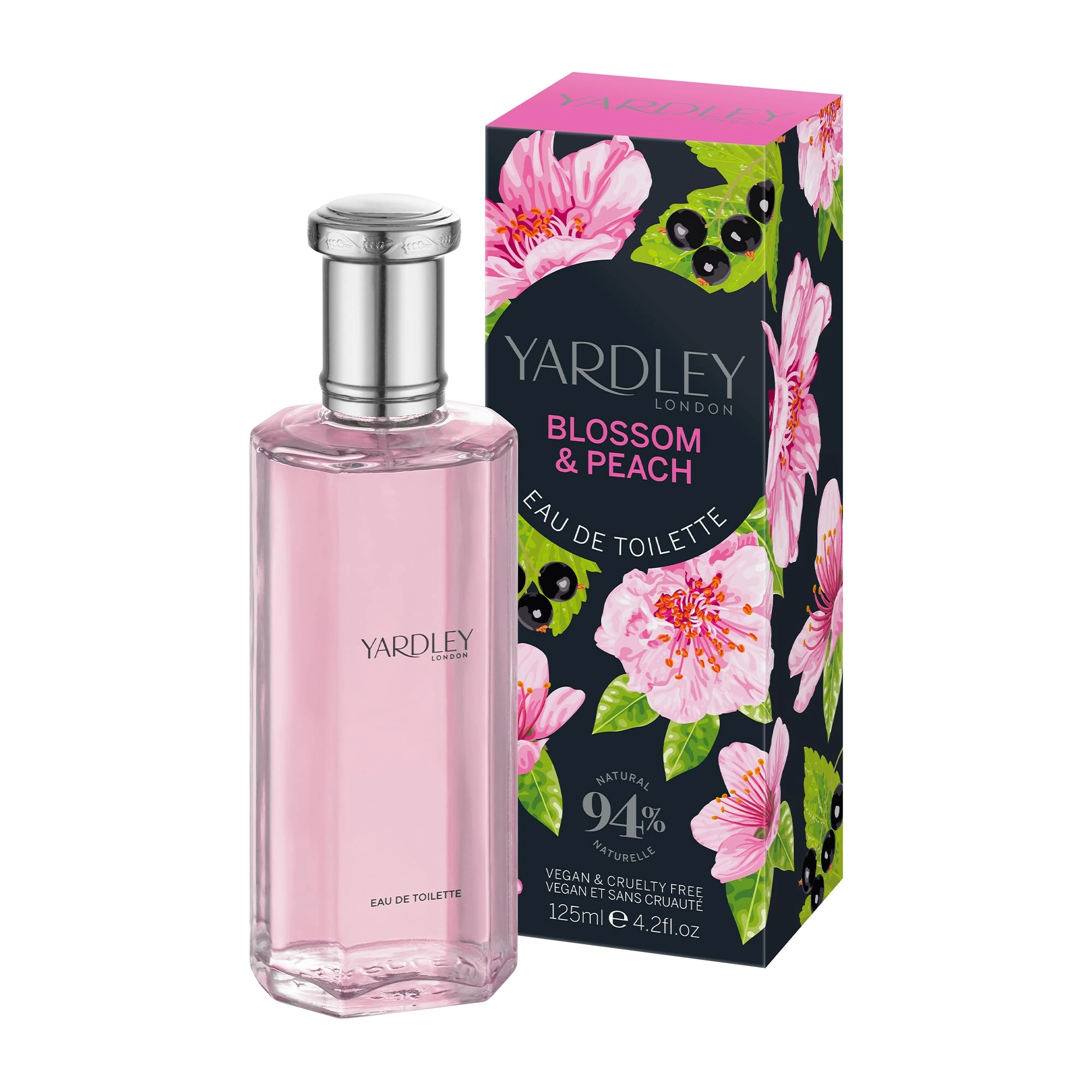 Yardley Of London Blossom and Peach Eau de Toilette 125ml