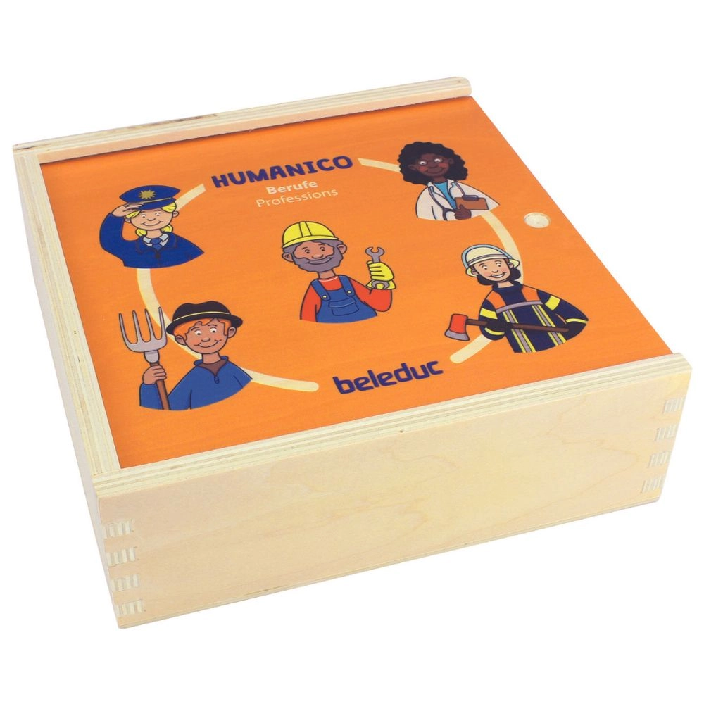 Beleduc Humanico Matching Puzzle - Suitable for 4 years and above five puzzle pieces