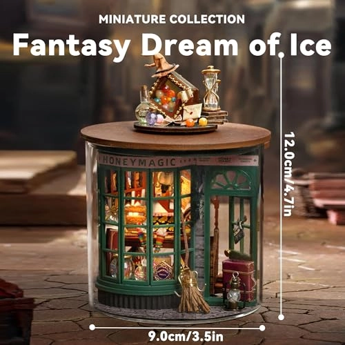 Dollhouse Miniature DIY House Kit - Dream Bottle Series 1:32