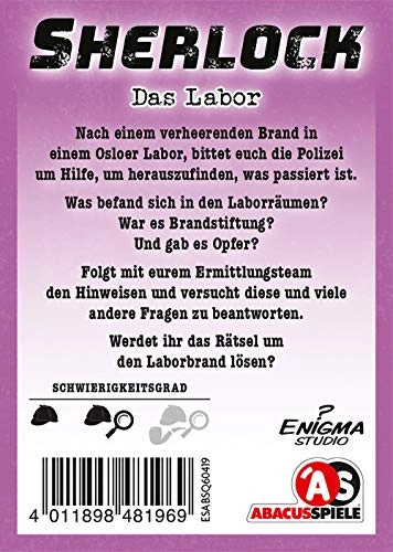 Sherlock The Lab - Card Game (German)