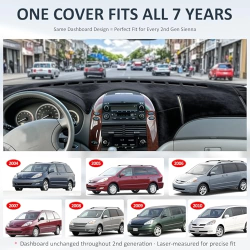 Dash Cover - Sienna 2004-2010
