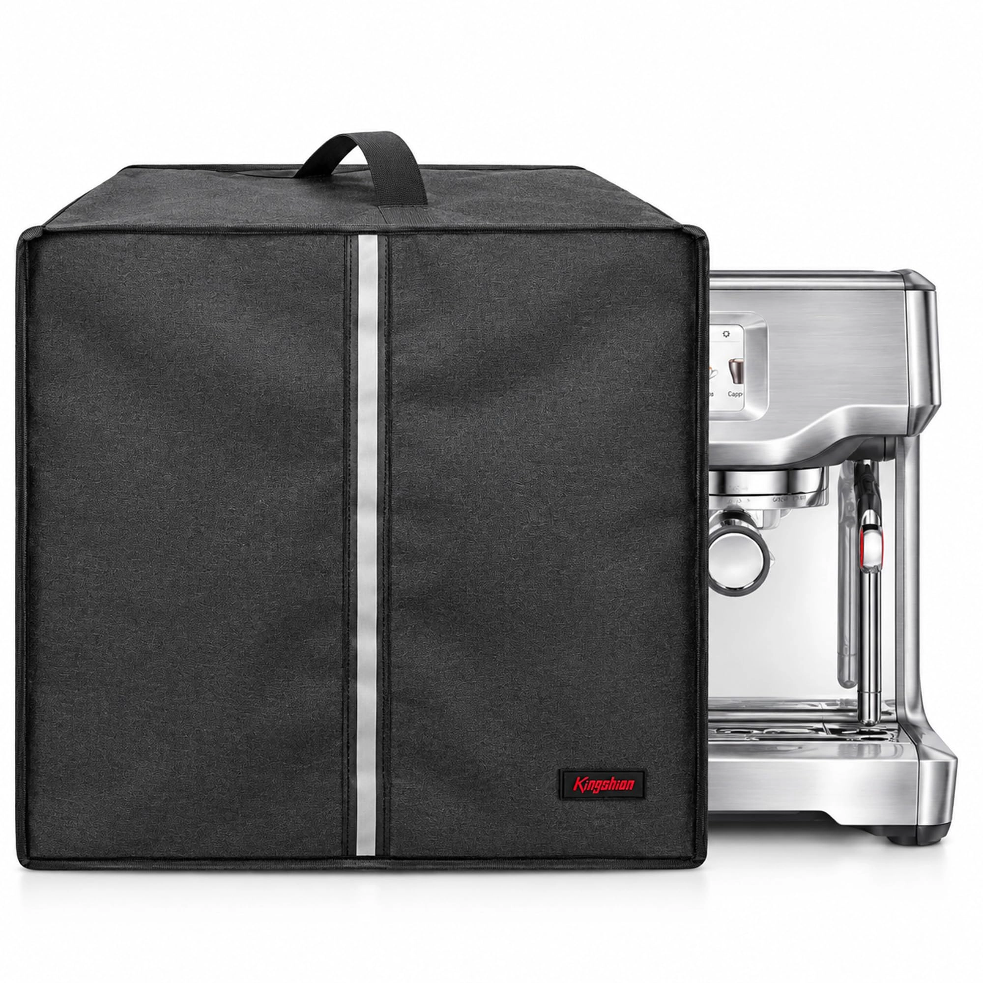 Kingshion Espresso Machine Cover - Dark Grey Polyester