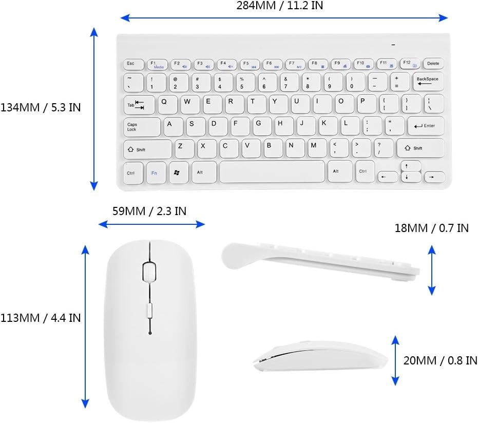 Wired Keyboard + Wired Mouse - USB