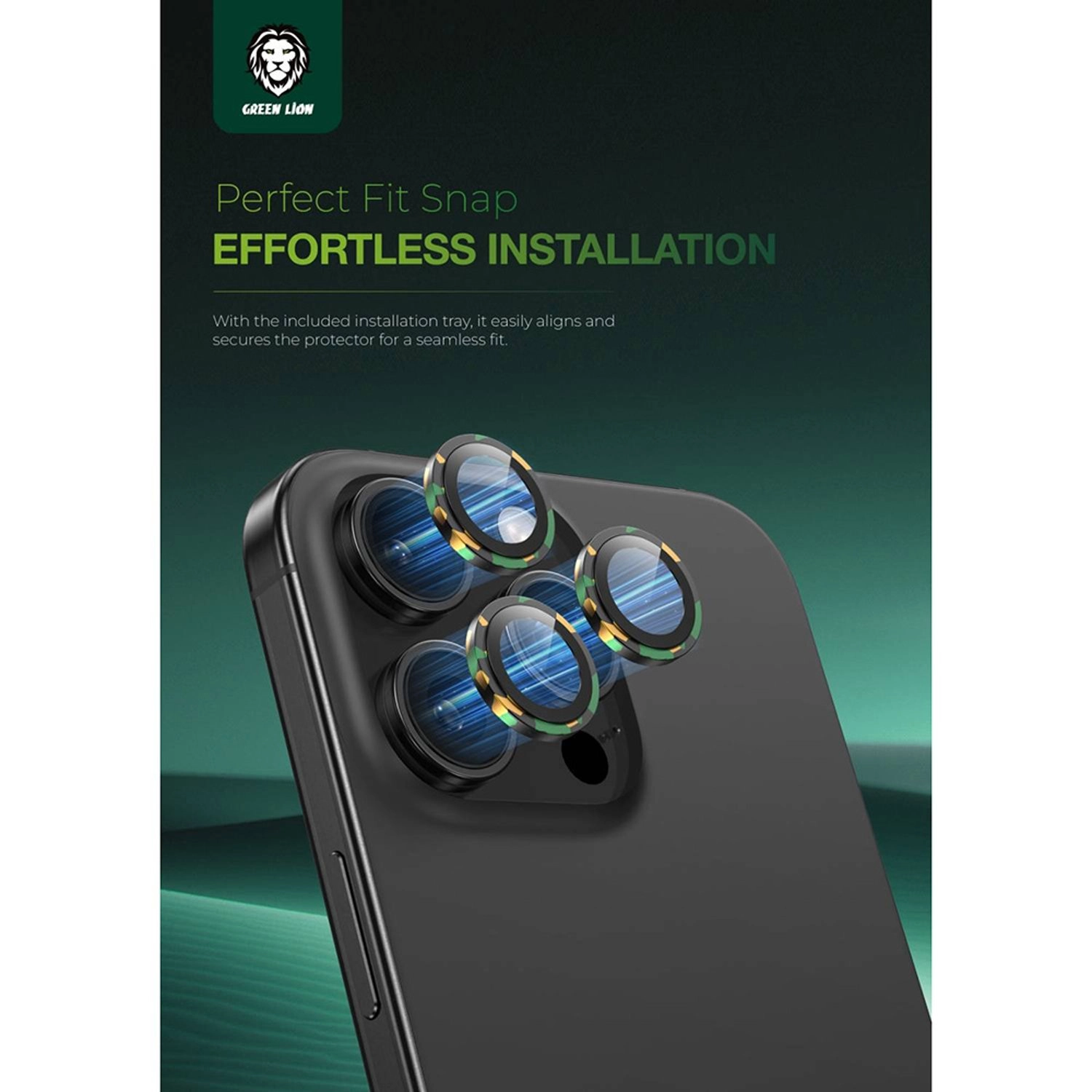 HD Tempered Glass Camera Lens Protector for iPhone 16 Pro / iPhone 16 Pro Max