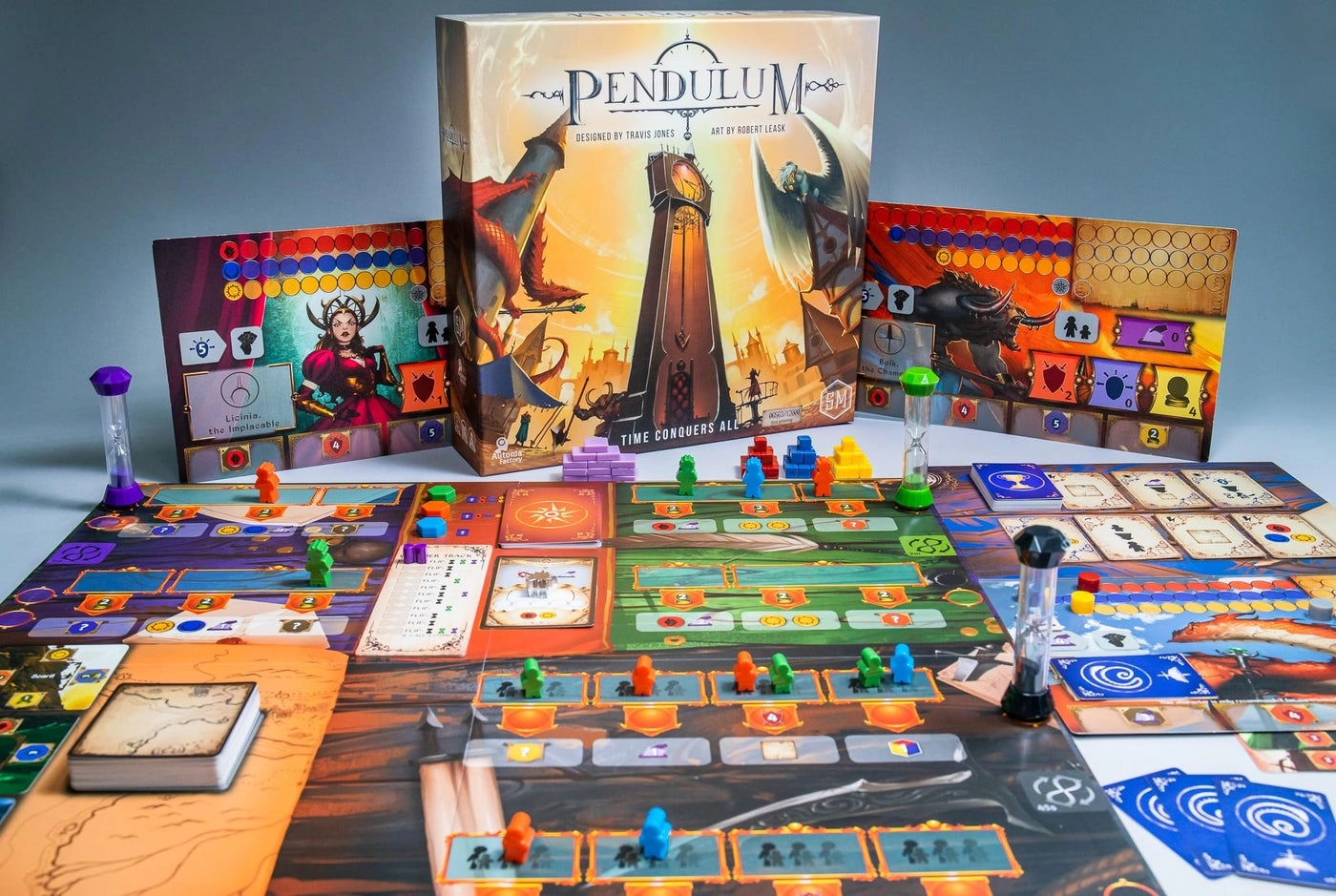 Pendulum - Worker Placement Time-Optimization Strategy
