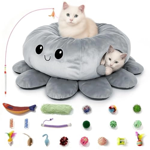 Cat Tunnel Bed - Cotton