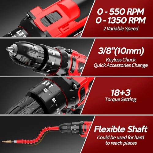 Cordless Drill - 2000mAh