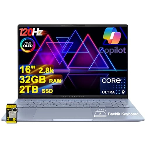 Vivobook S16 - 16'' Core Ultra 9 285H 32GB DDR5 2TB SSD