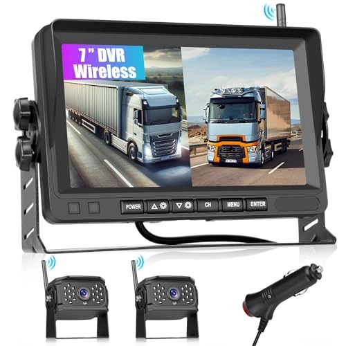 Digital Reversing Camera - Night vision wireless 1024 x 600 pixels