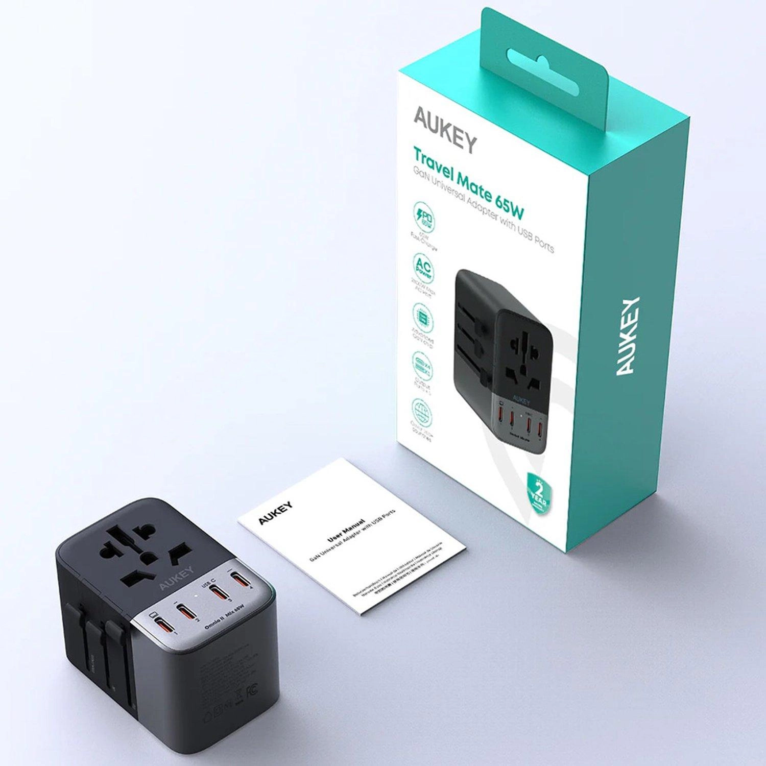 Universal Travel Adapter - 65W