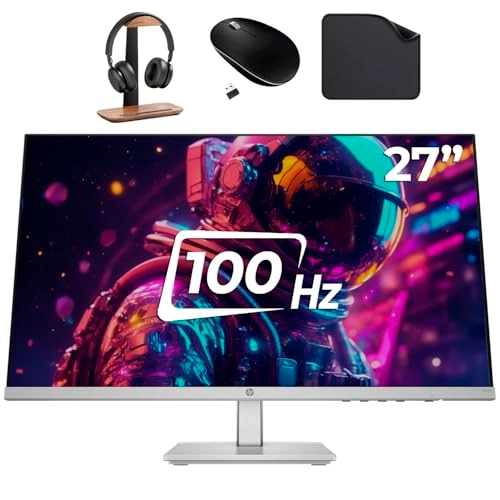 s5 527sh - 27 Inches 1920 x 1080 Pixels + Headset Stand + Wireless Mouse + Mouse Pad
