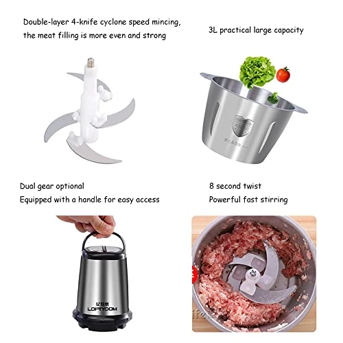 Food Processor - 3 Liters 300 watts