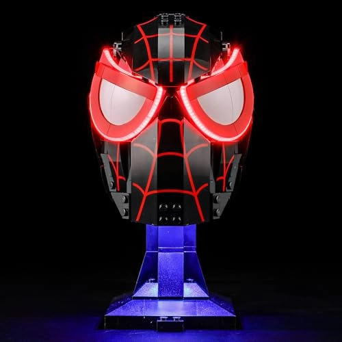Light Set for LEGO 76329 Miles Morales' Mask - LED Battery operated