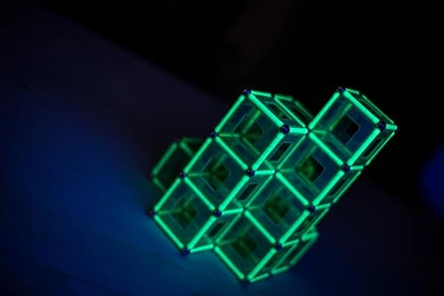Glow Magnetic Construction Toy - 30 pcs