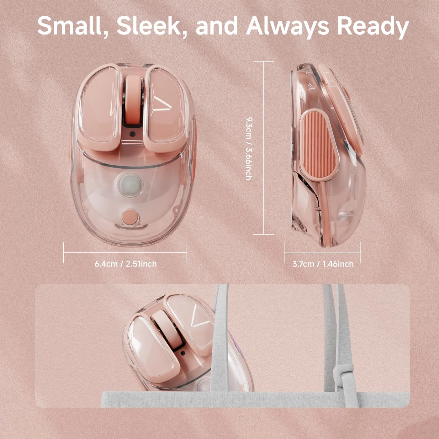 Q9 Wireless Mouse - 2.4G Bluetooth