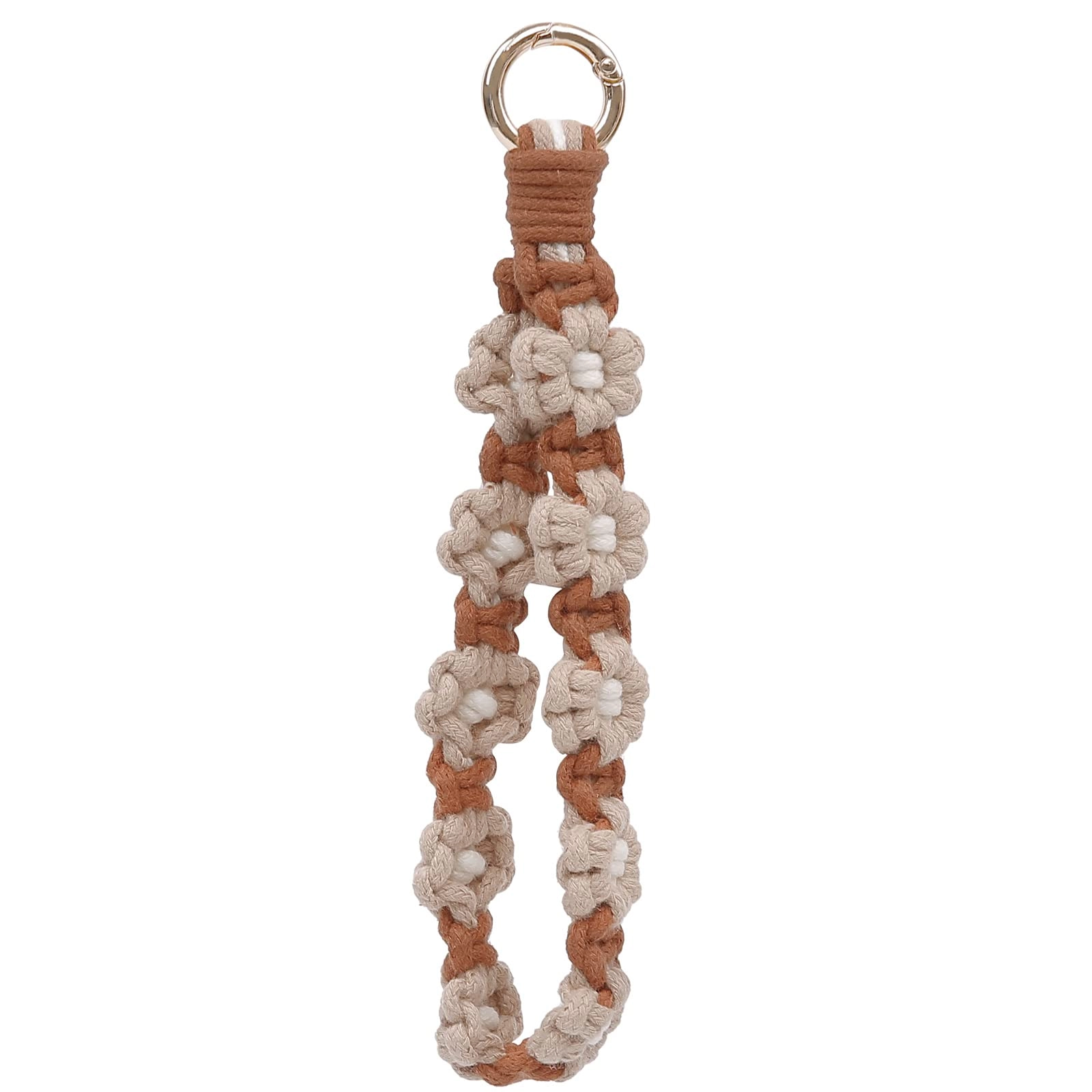Boho Macrame Keychain - Car