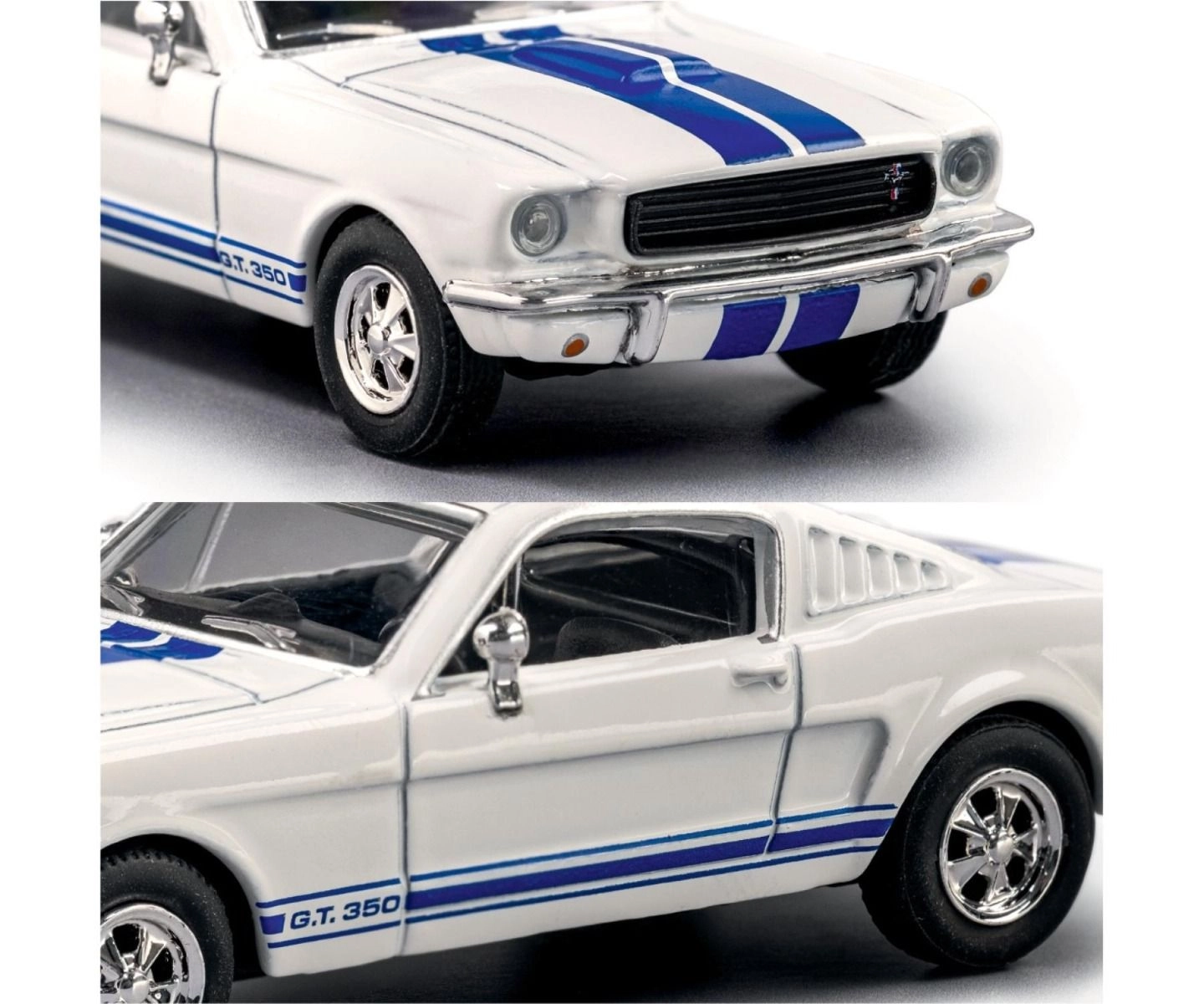 1965 Shelby GT350 - Metal chassis - 1:64