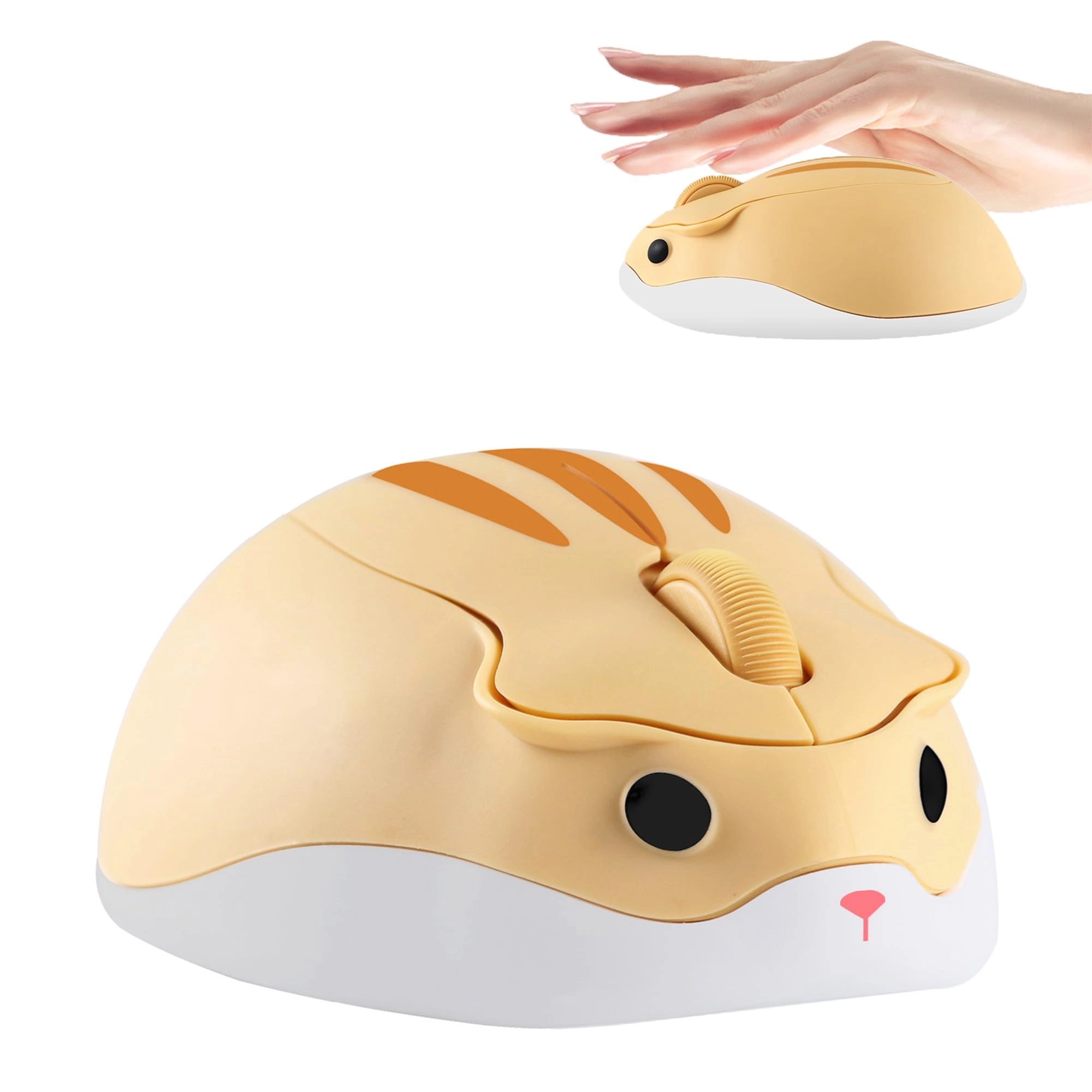 DOWOKEJI Cute Hamster Shaped Animal Mouse - Wireless