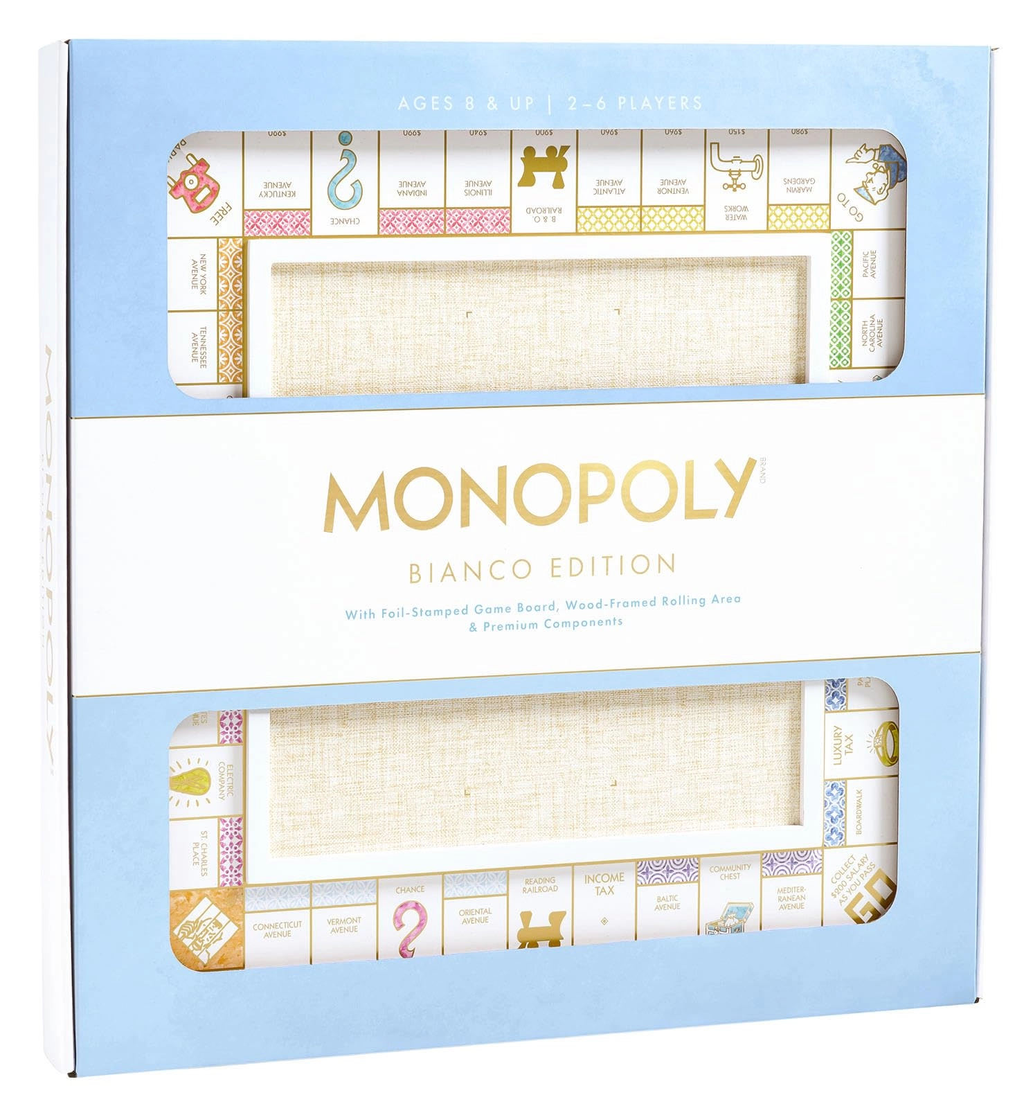 Hasbro Monopoly Bianco Edition