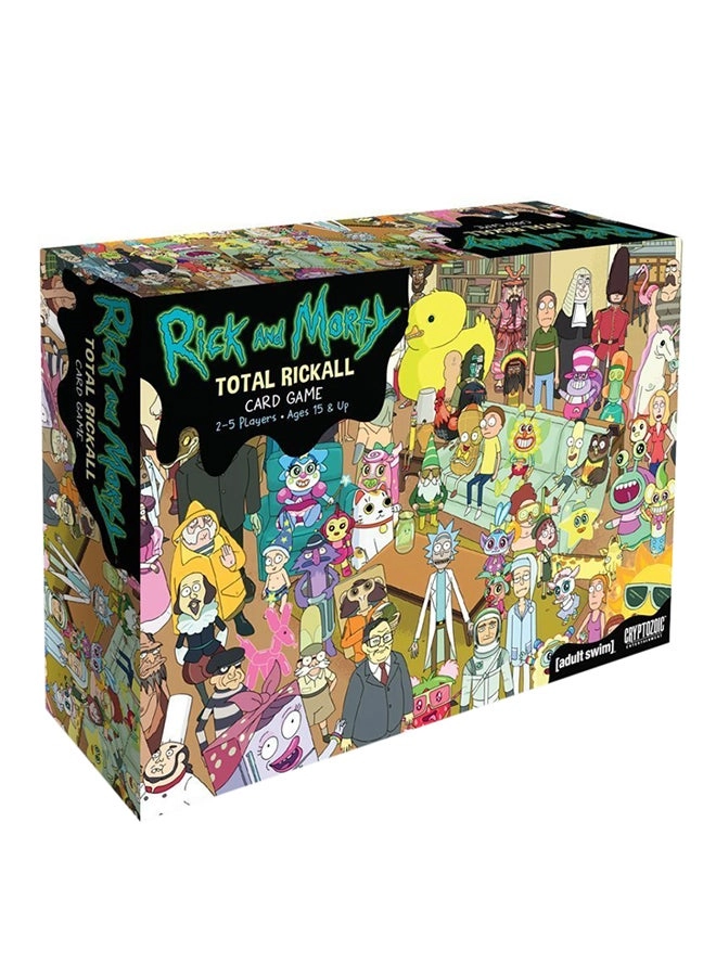 Cryptozoic Entertainment Rick and Morty Total Rickall - Cooperative Card Game