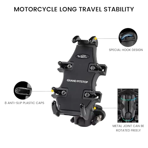 ATV Phone Holder - Quad Fits 11.9-18.0 cm 360° Rotated