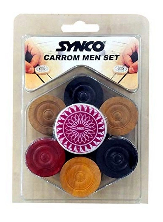 synco Carrom Coins + Striker