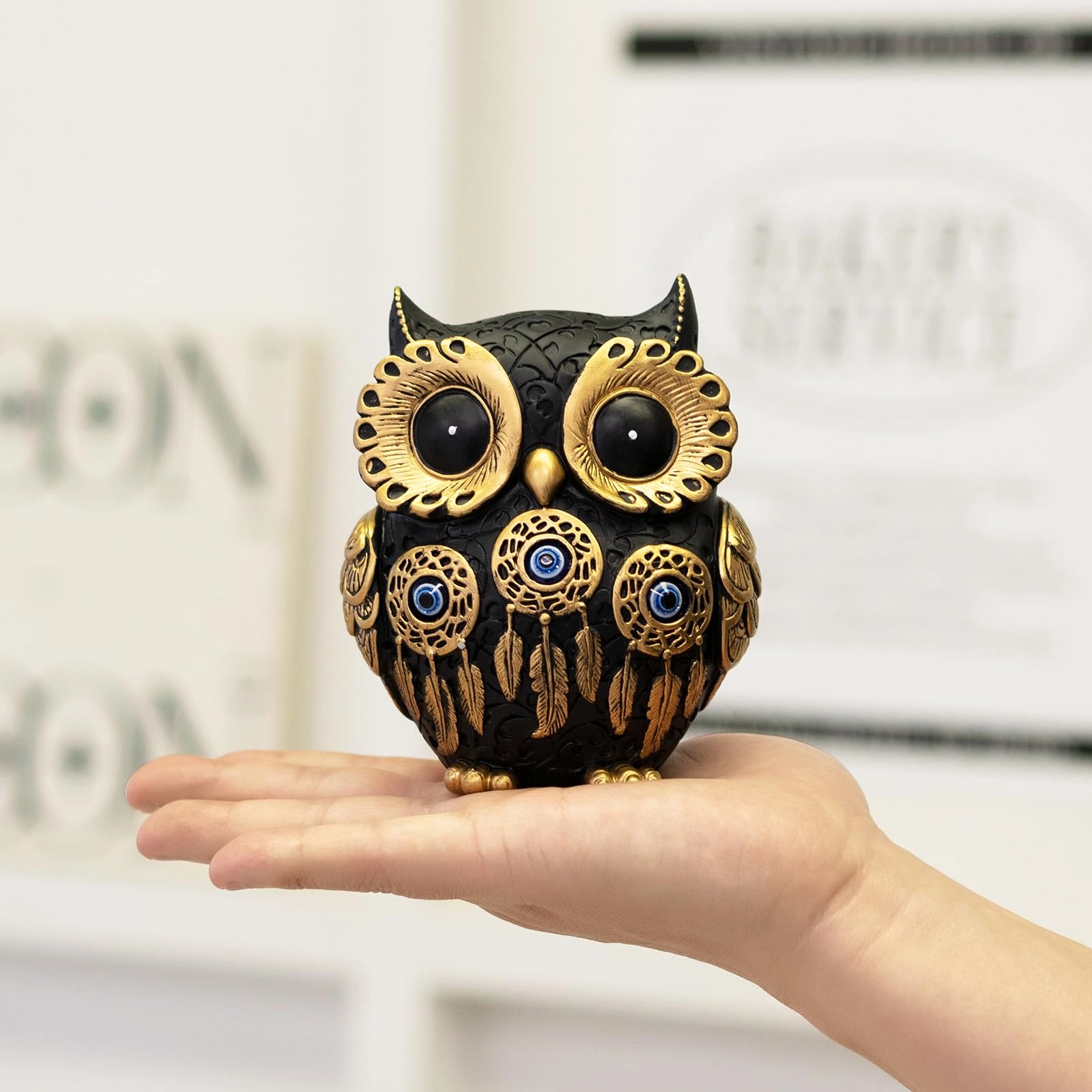Owl Statue - Resin