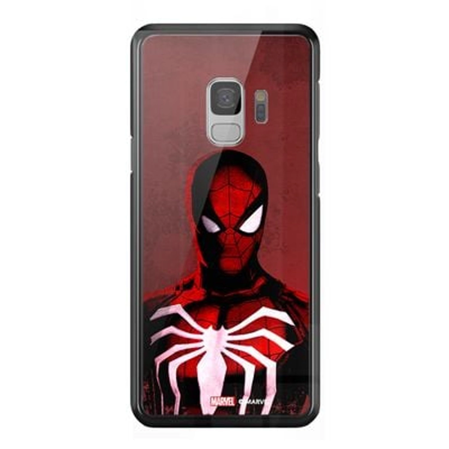 Wackylicious Spiderman Potrait Back Case for Galaxy S9