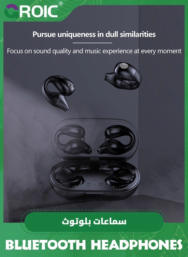 Clip-on Wireless Earbuds