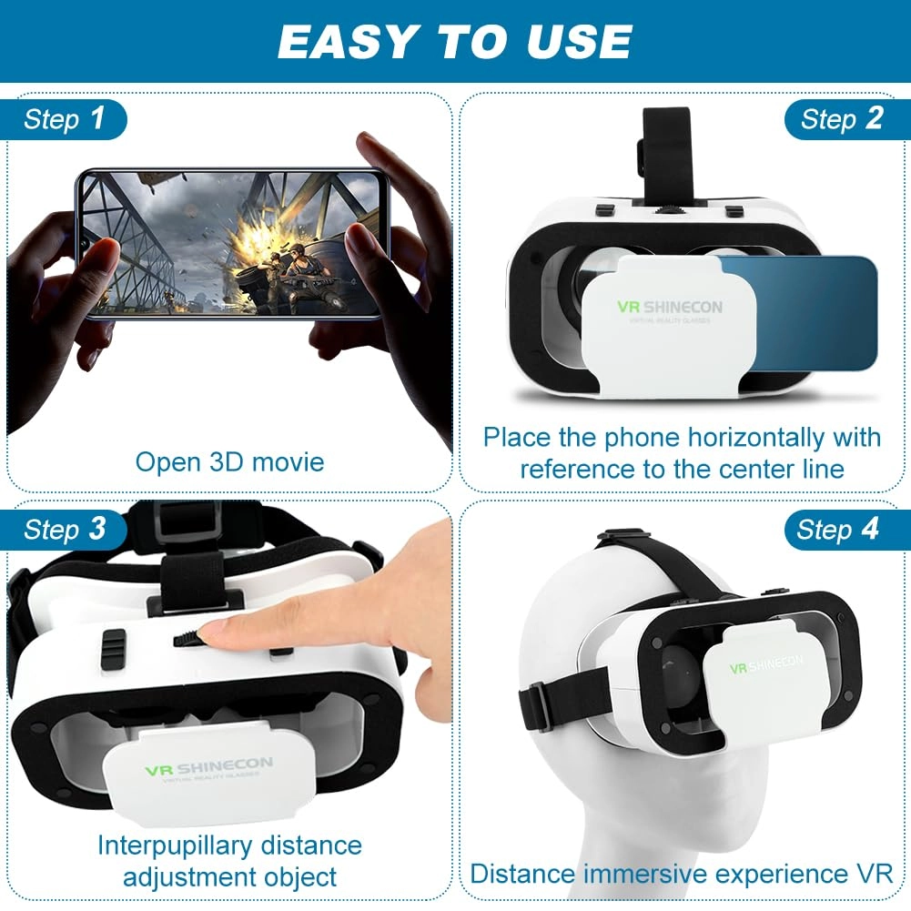 VR Headset - 1920 x 1080 per eye