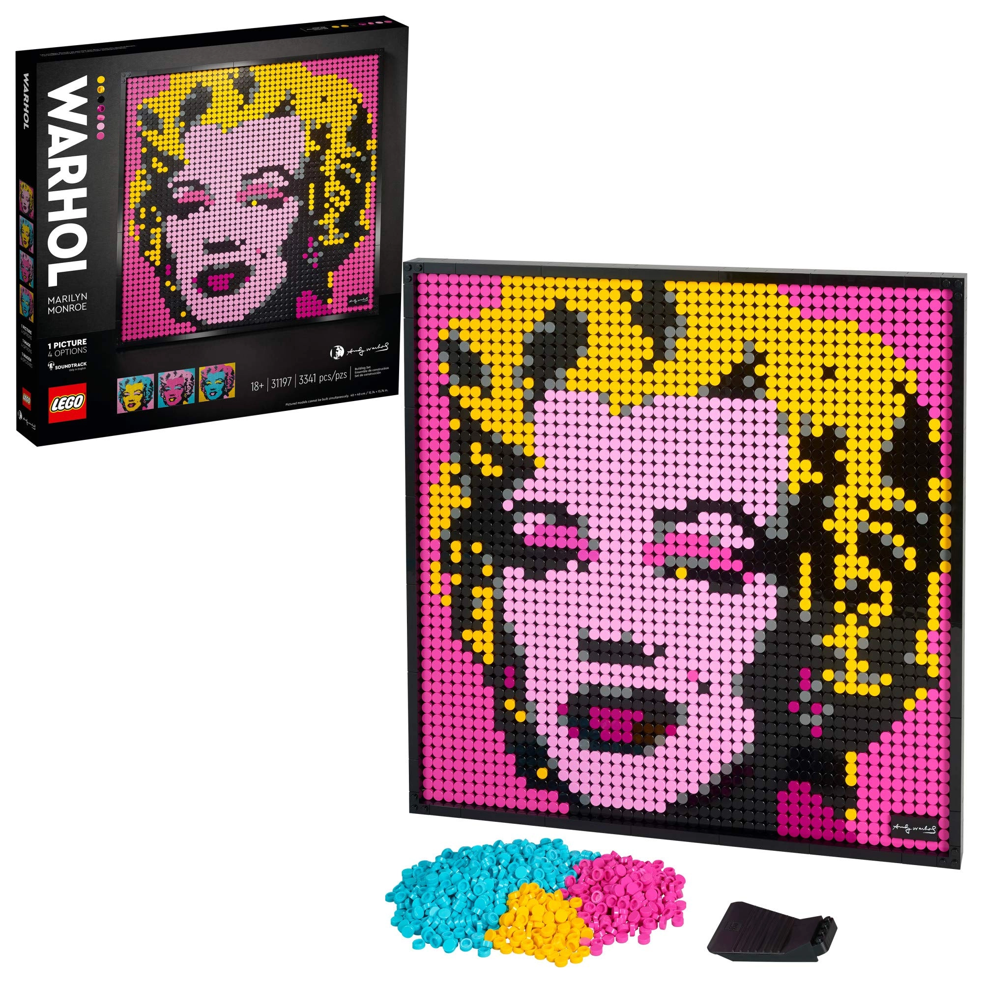 LEGO Art Andy Warhol Marilyn Monroe (31197) - Movie