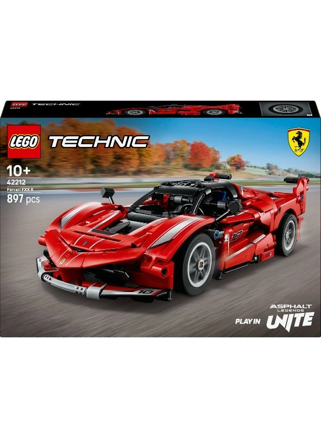 Technic Ferrari FXX K (6526830) - Model Race Car 10+