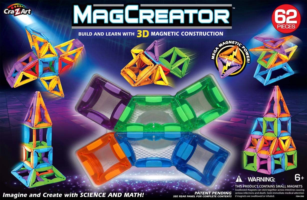 Cra-Z-Art Magcreator Set - 62 Piece