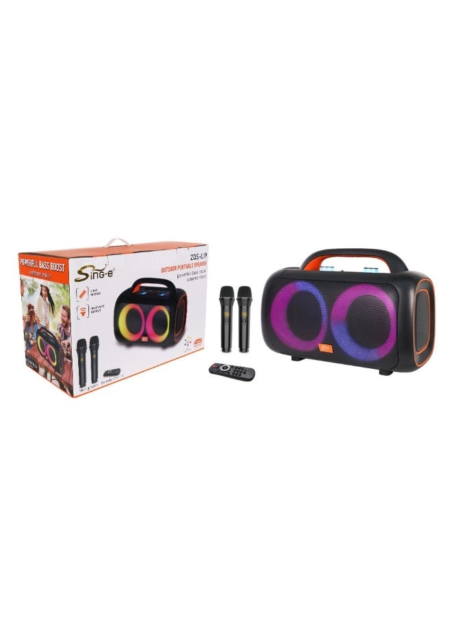 ZQS-L19 - two wireless microphones 40W