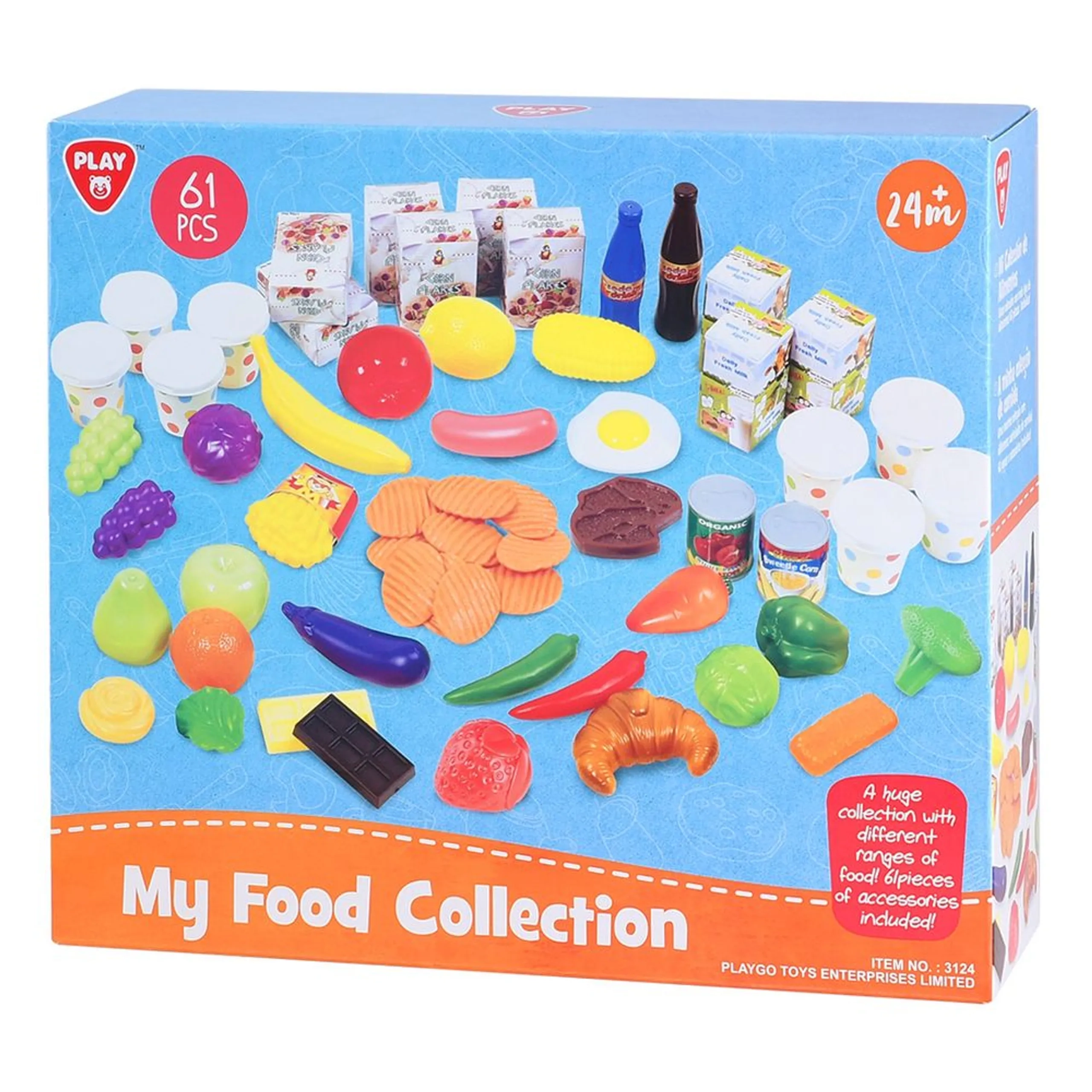 Play&Go My Food Collection - 61 pcs (2169971-3124_PL)