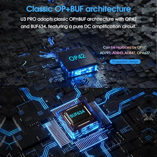 U3 PRO - 1500mW 18-600Ω 3.5mm & 6.35mm