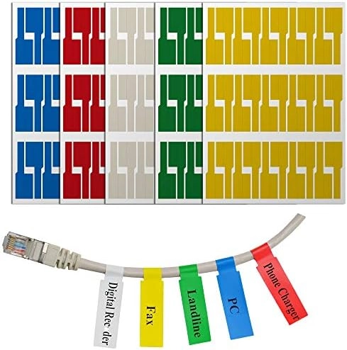 MR-LABEL Self-Adhesive Cable Label - 300 Labels