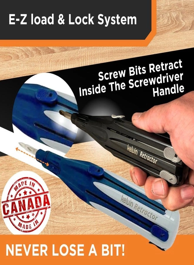 Retractor Mini Precision Multi-Bit Screwdriver (6 Pcs)