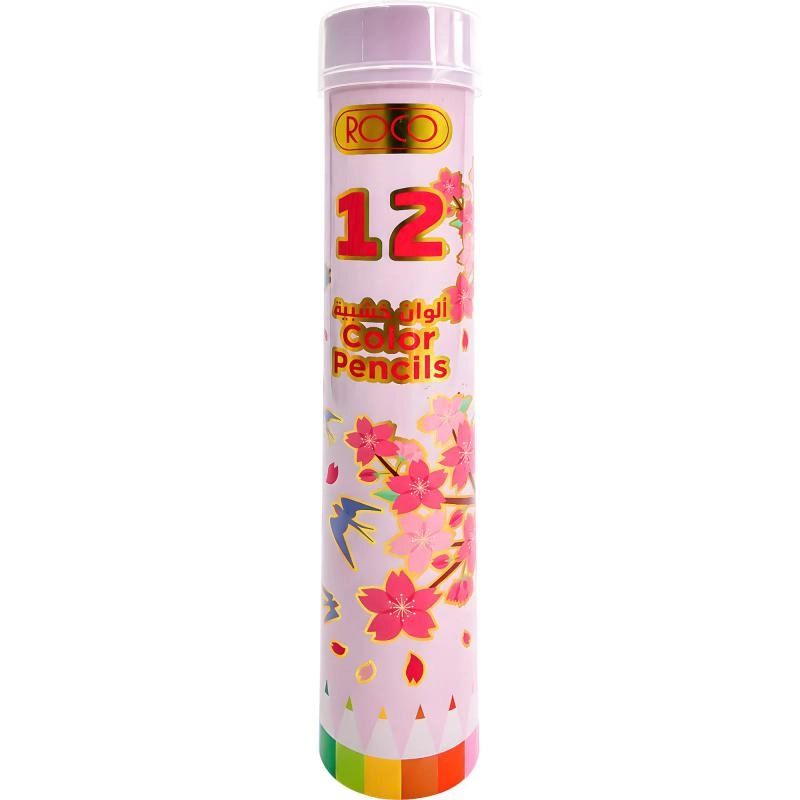 Princess Color Pencil Set - 12 Colors