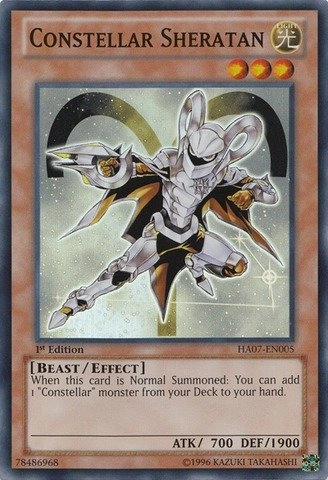 Yu-Gi-Oh! Star Constellar Sheratan HA07-EN005 - English
