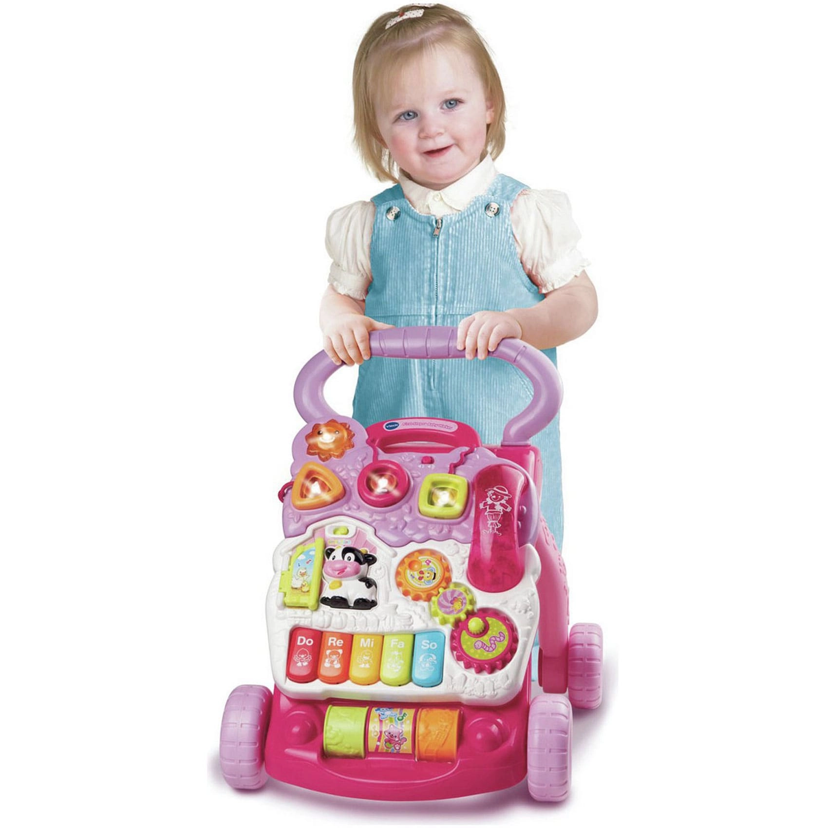 Baby First Steps Baby Walker - Pink