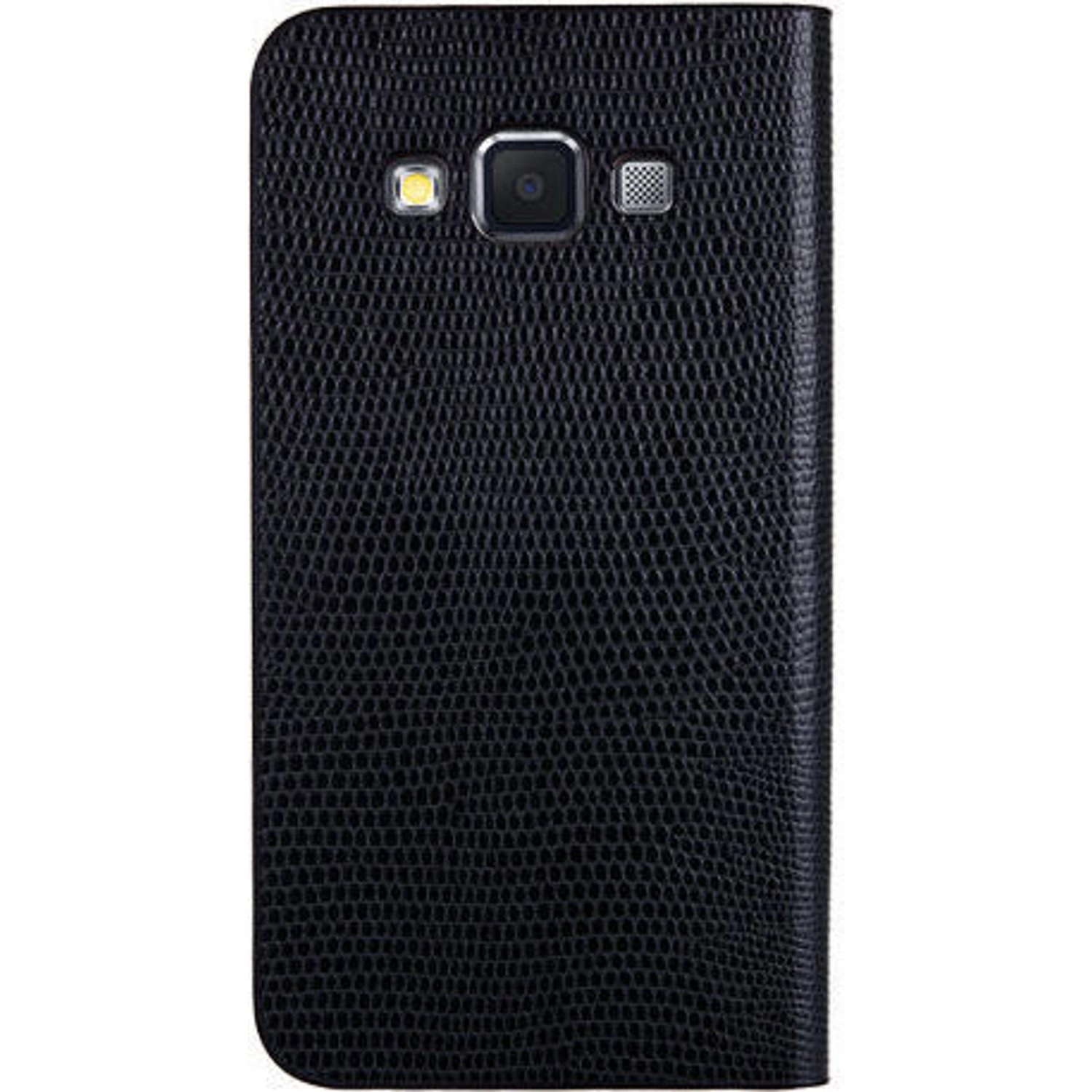 Circle View Case - leather-like Back Case for Galaxy A7