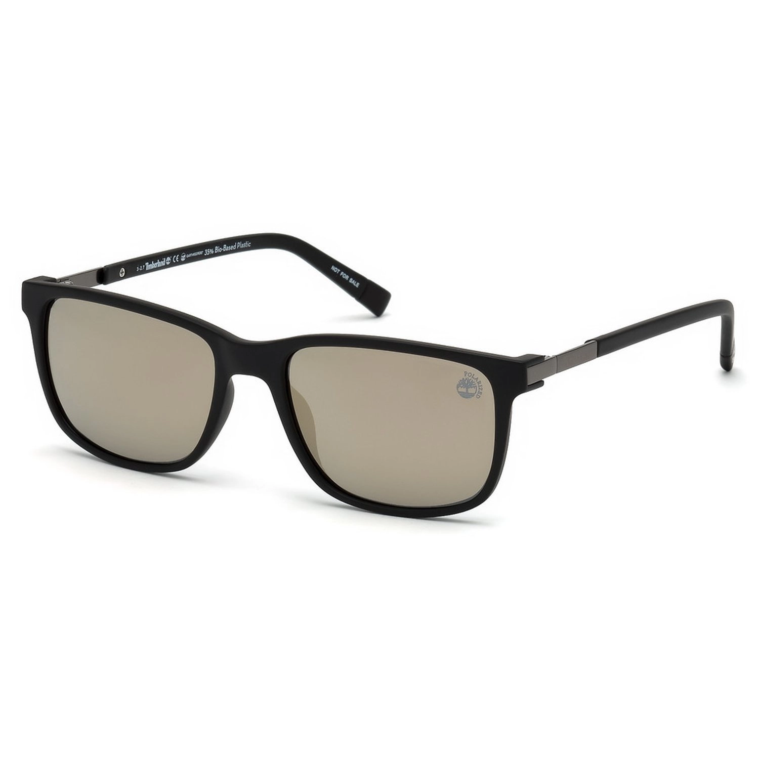 Sunglasses - 55mm Matte Black/Green