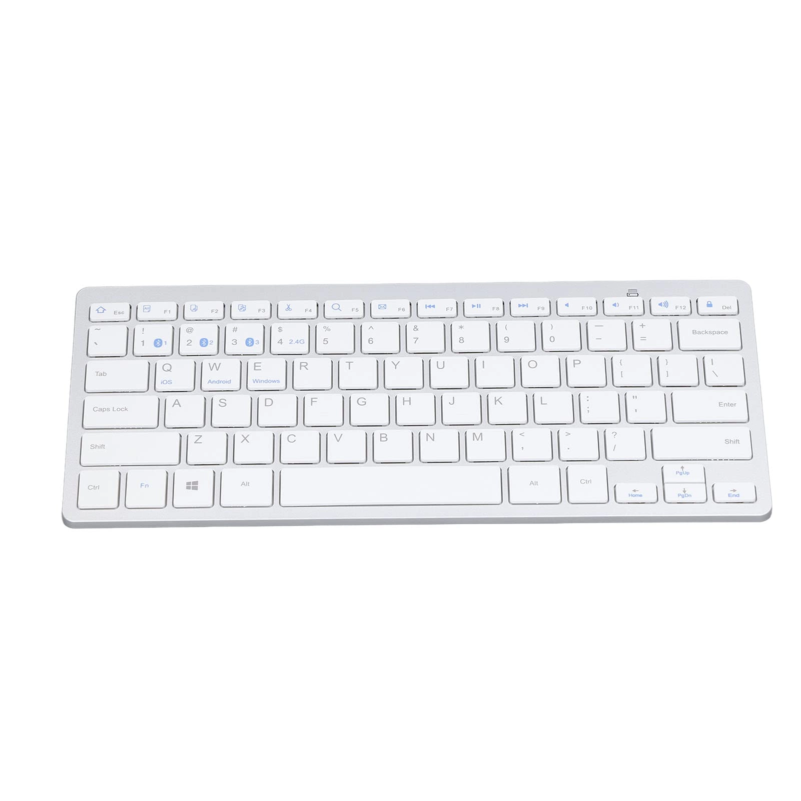 VMDAZONJF Mini Keyboard - White 78 Key