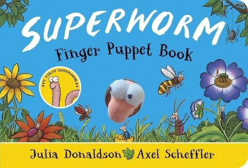 Scholastic Superworm - Finger Puppet