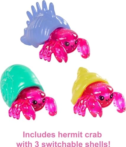 Chelsea Mermaid Doll and Playset - Plastic Pink Hair Ages 3+