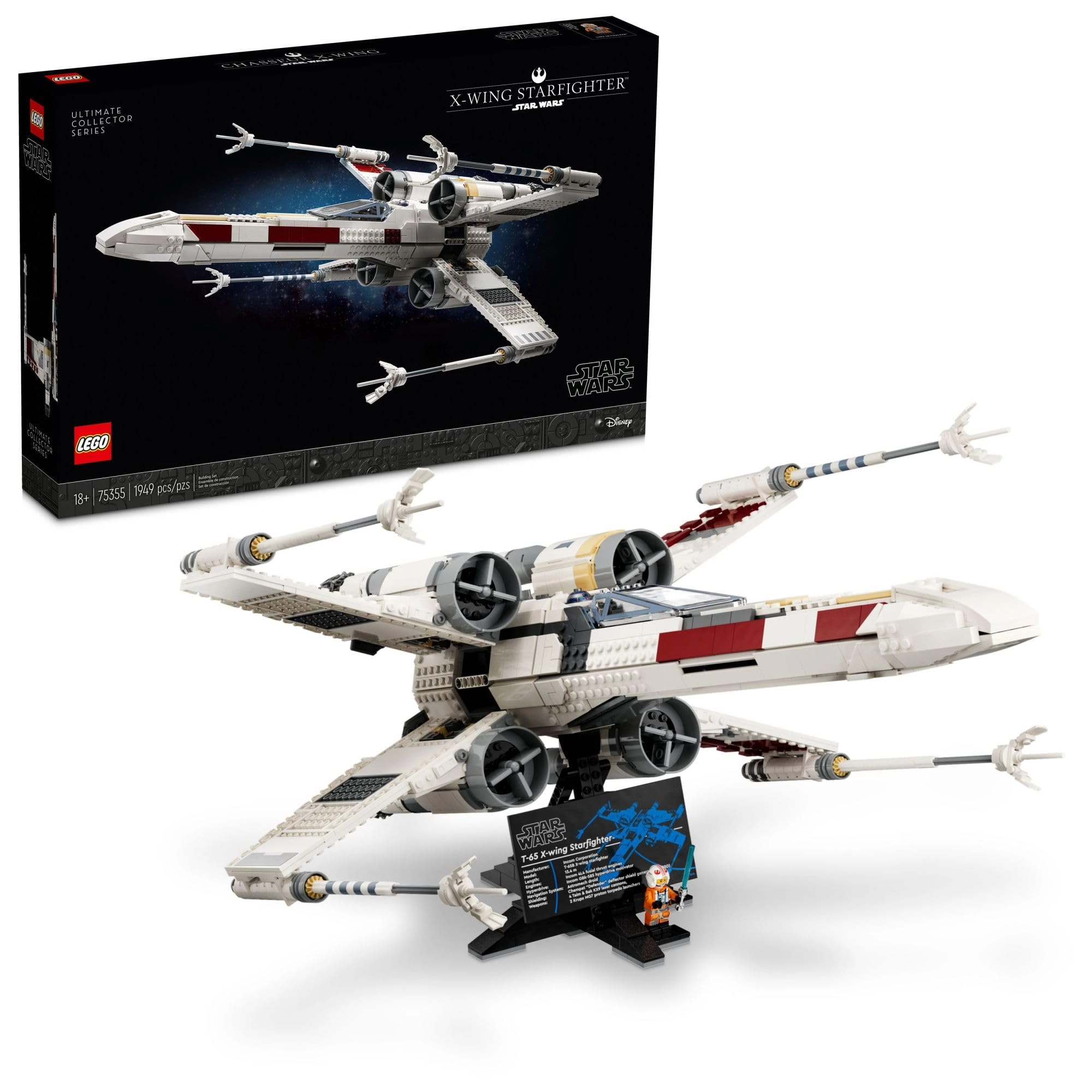 Star Wars X-Wing Starfighter (75355) - Ultimate Collector Series for Adults