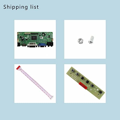 HD-MI Audio LVDs Controller Board - M170ETN01.1 17 Inches 1280 x 1024