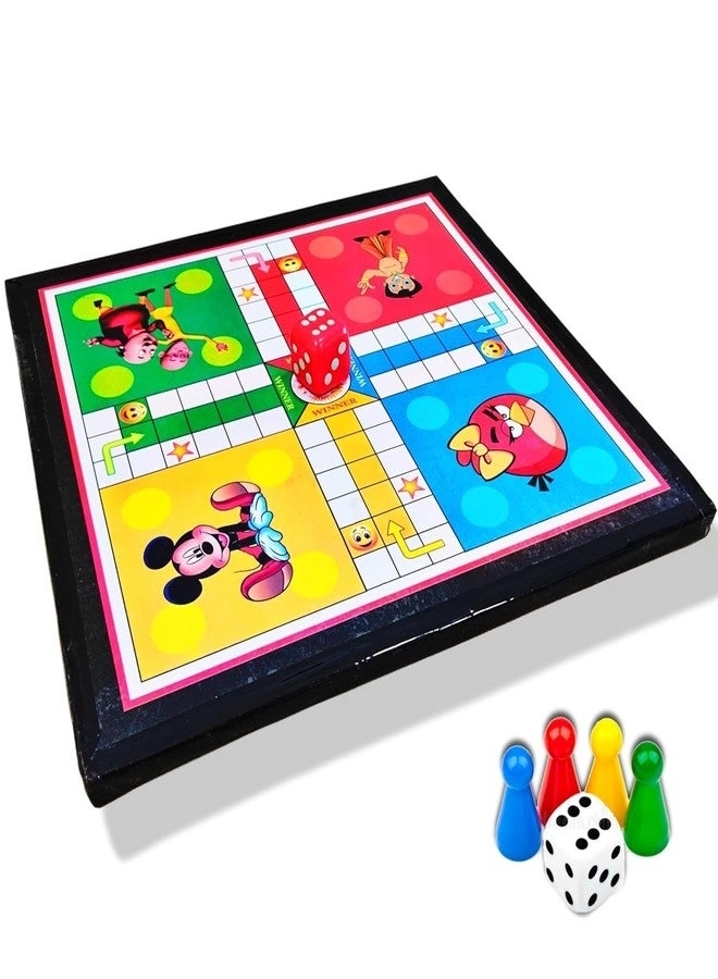 Snakes & Ladders & Ludo Set - 2-in-1 Classic