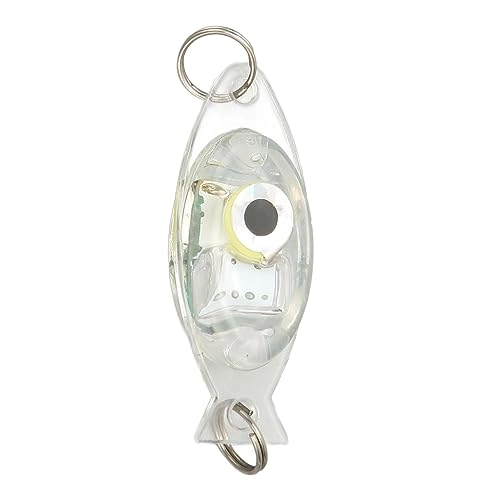 LED Fishing Lure Light - 10Pcs Eye Shape Deep Drop